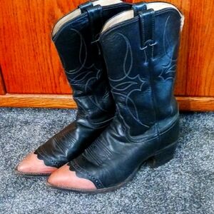Gorgeous (but damaged) Vintage Womens Cowboy Boots 8B